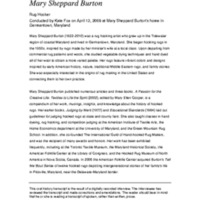 Mary Sheppard Burton - BGC Oral History Project.pdf