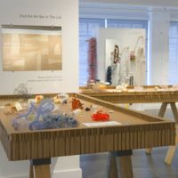Touching Warms the Art, installation view, 2008, Museum of Contemporary Craft